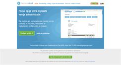 Desktop Screenshot of factuurdesk.nl