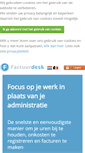 Mobile Screenshot of factuurdesk.nl